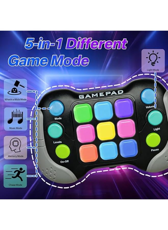 Gamepad Electric Fidget Push It Light Up Kids Games|Bop Outdoor Toys for Ages 8-13 Year Old Girls and Boys Birthday Gifts|Handheld Sensory Toys for Kids with Autism - Image 2