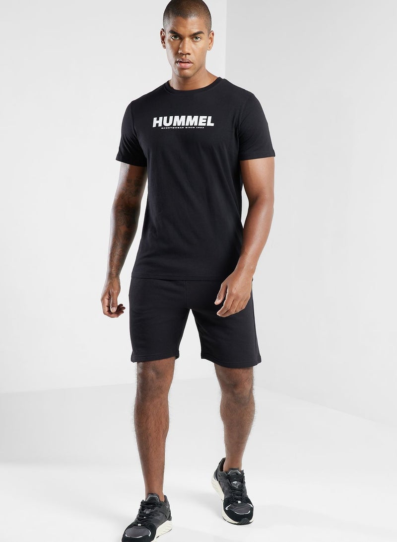 Hummel Logo Legacy Shorts  - Image 2