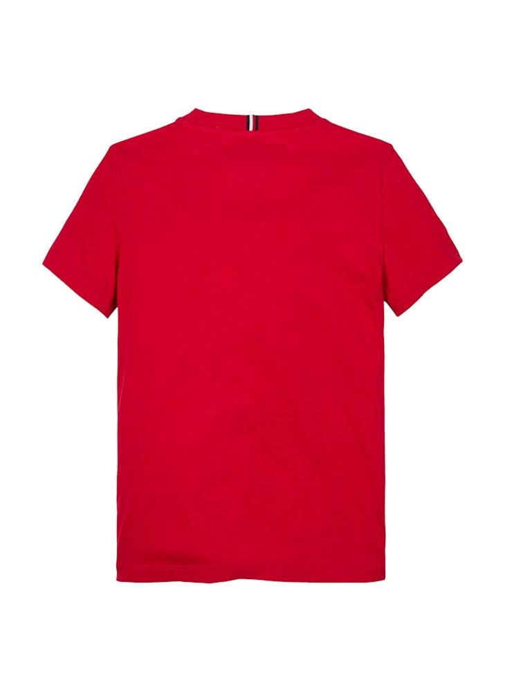 TOMMY HILFIGER - Kids Logo Crew Neck T-Shirt - Image 1
