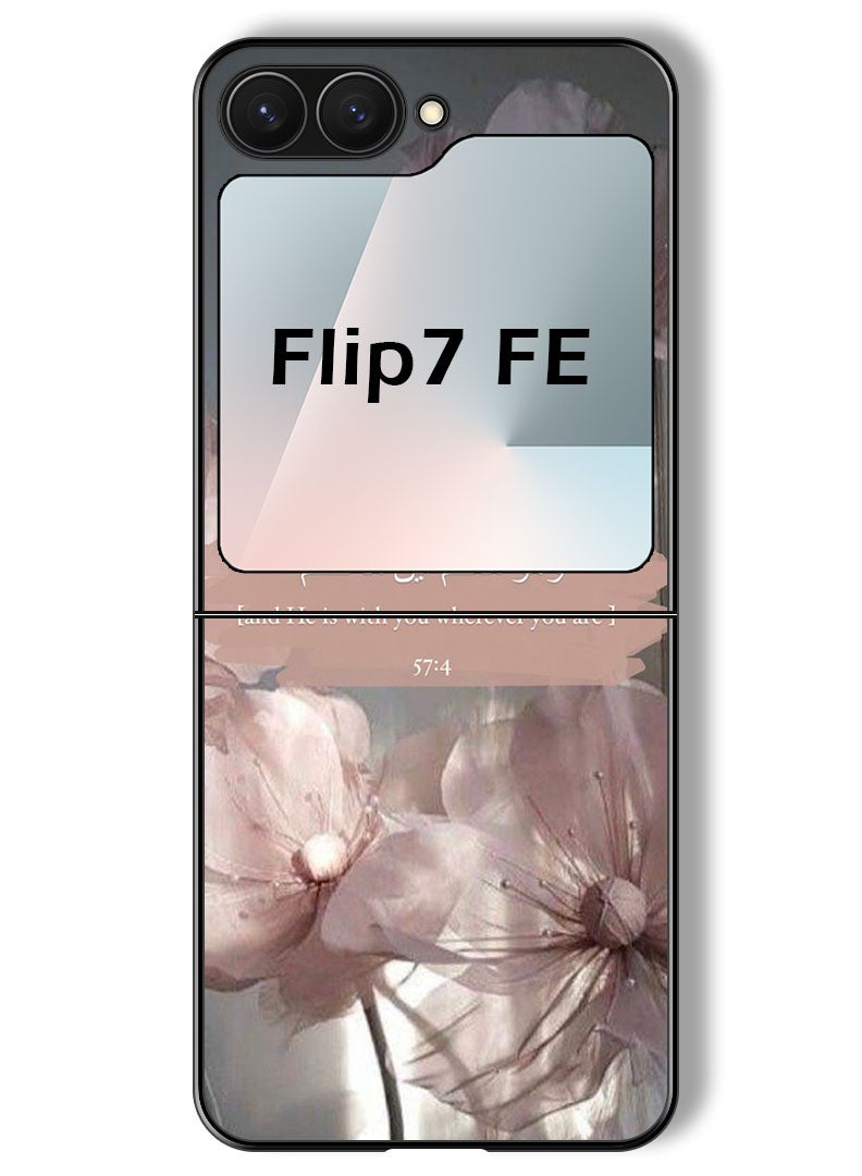 Theodor Case Compatible with Samsung Galaxy Z Flip 7 FE 6.7 Inch Protection Shockproof Bumper Cover He is with you - Image 1