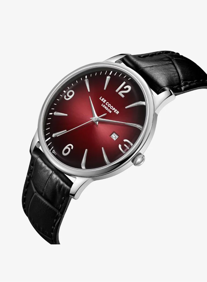 Lee Cooper Men's Leather 3H Watch LC08379.381 - 40 mm