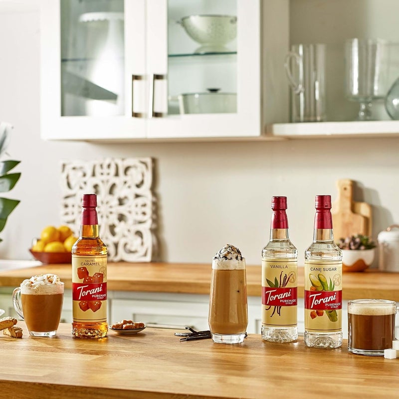 Torani Puremade Vanilla Syrup, 25.4 Ounces (Pack of 4) - Image 4