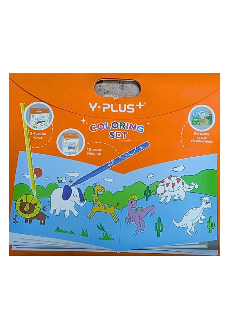 YPlus Coloring Set (Pack of 37 Pieces) - Image 2