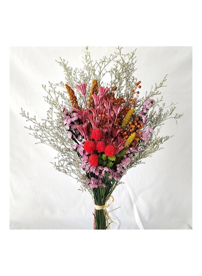 ZCM-HAPPY Dried Flower Bouquet – Elegant Living Room Décor & Gift Idea - Image 3