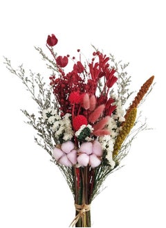 ZCM-HAPPY Dried Flower Bouquet Living Room Decoration Ornaments Real Flowers Natural Gift 