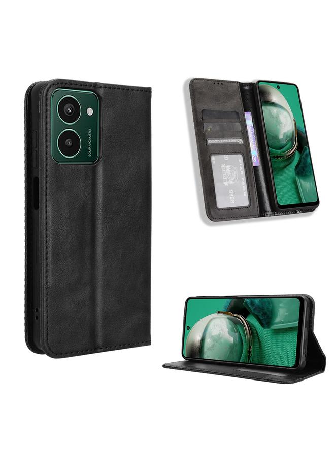 اس-توب جراب لهاتف HMD Pulse Pro / Pulse / Pulse+ جراب هاتف جلدي بمشبك مغناطيسي بتصميم كلاسيكي - Image 1