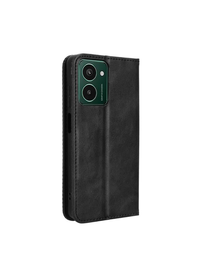 اس-توب جراب لهاتف HMD Pulse Pro / Pulse / Pulse+ جراب هاتف جلدي بمشبك مغناطيسي بتصميم كلاسيكي - Image 3