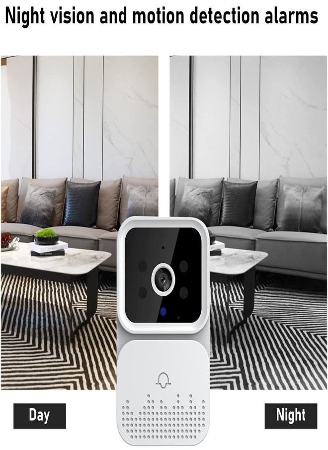 fashionhome - Wireless Video Intercom Doorbell Camera Wireless Video Door Phone Doorbell HD Camera IR Alarm Security Door Bell Wi-Fi Intercom for Home Apartment - Image 1