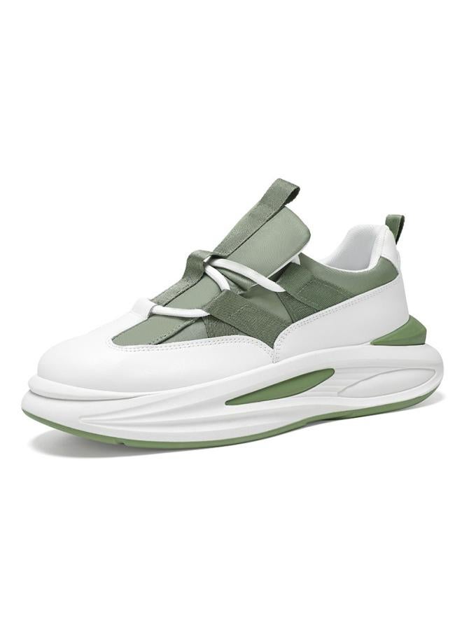 شك الصيف أحذية رجالي جديد مظلة قابلة للتنفس القماش أحذية رياضية كاجوال كل مباراة ارتفاع عصري زيادة سميكة القاع لينة أسفل أبي - Image 5