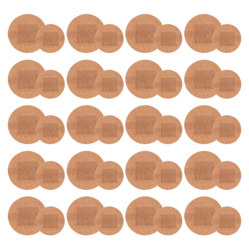 100pcs Flexible Fabric Breathable Adhesive Woundplast For Finger Care Round For Travel Essentials - Image 3