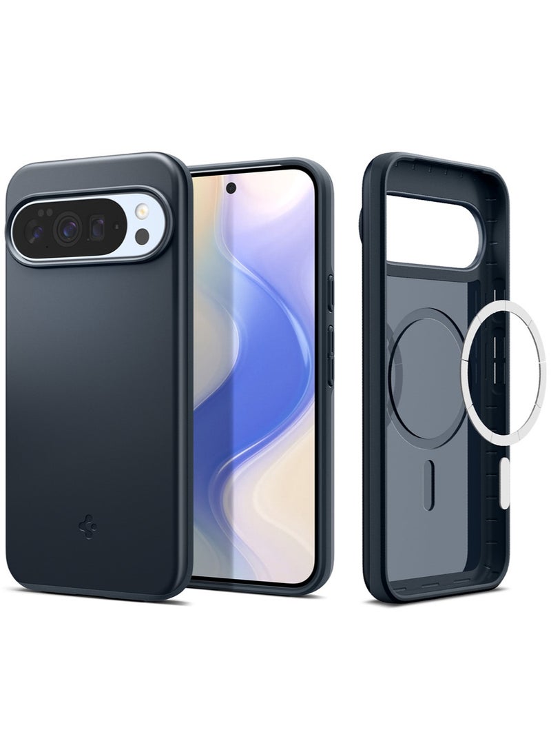 Spigen Thin Fit MagFit for Google Pixel 10 Pro XL Case Cover [Pixelsnap and MagSafe compatible] - Metal Slate - Image 1