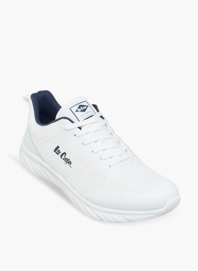 Lee Cooper Men's Logo Detail Lace-Up Sneakers  - Image 2