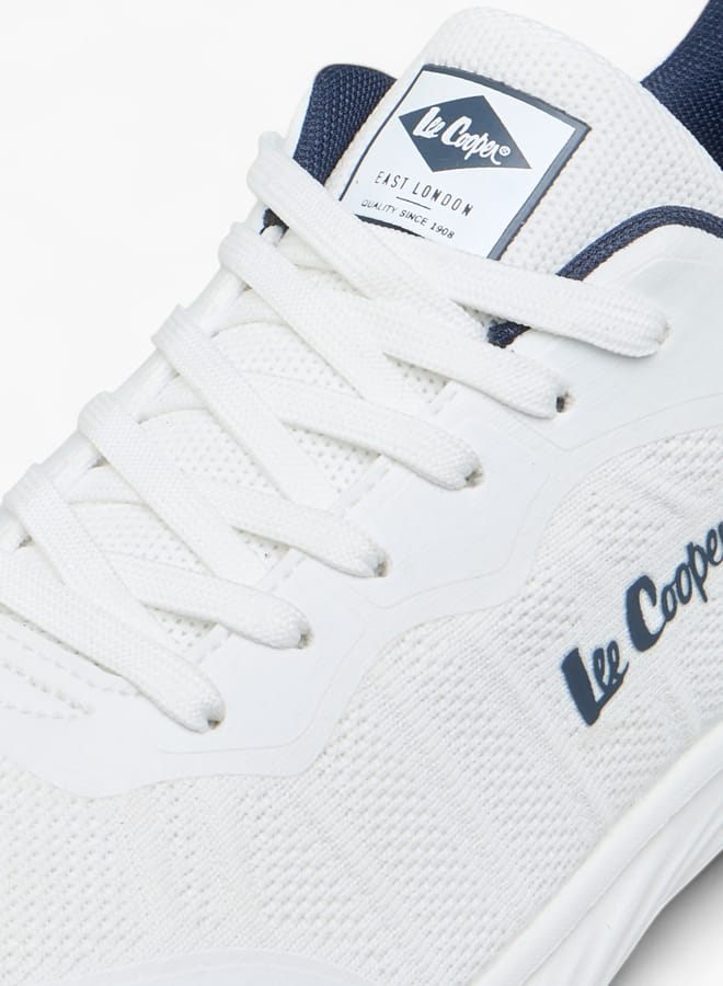 Lee Cooper Men's Logo Detail Lace-Up Sneakers  - Image 4
