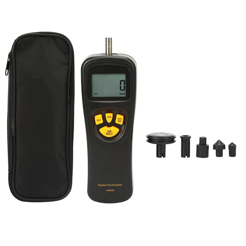 Digital Tachometer 0 5 To 19999 RPM LCD Backlit Rotation Meter - Image 2