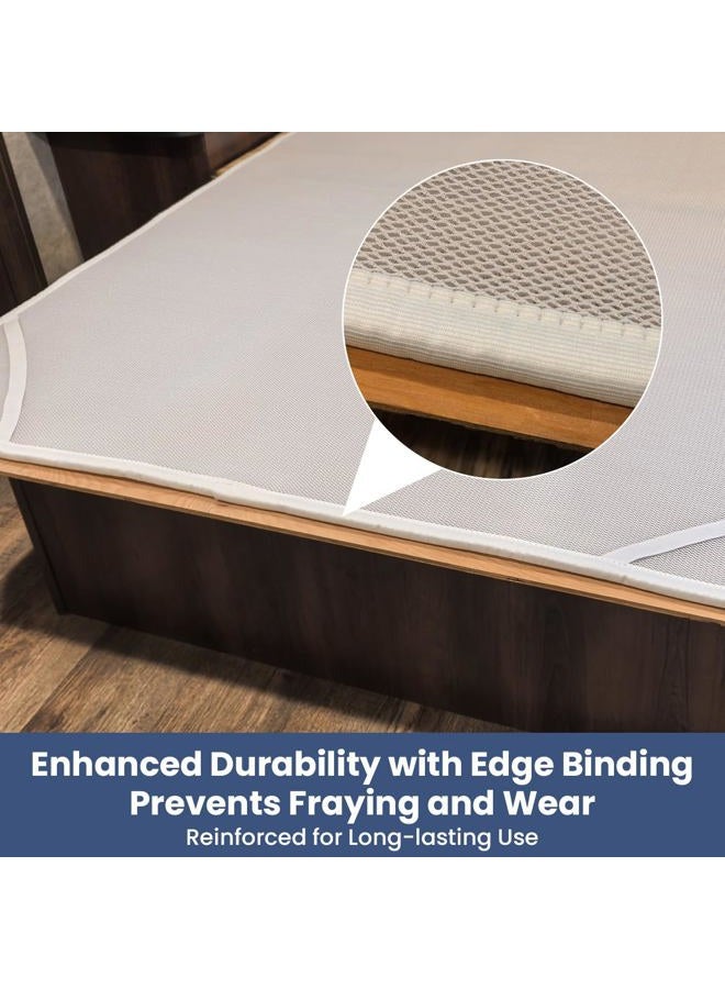 Safoner RV Accessories Mattress Underlay- Breathable Ventilation Pad for Campers and Motorhomes- Keeps Beds Dry by Promoting Airflow (RV Short Queen 74'' x 60'') - Image 5