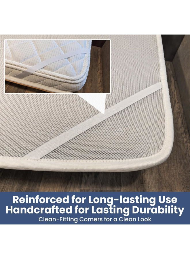 Safoner RV Accessories Mattress Underlay- Breathable Ventilation Pad for Campers and Motorhomes- Keeps Beds Dry by Promoting Airflow (RV Short Queen 74'' x 60'') - Image 4