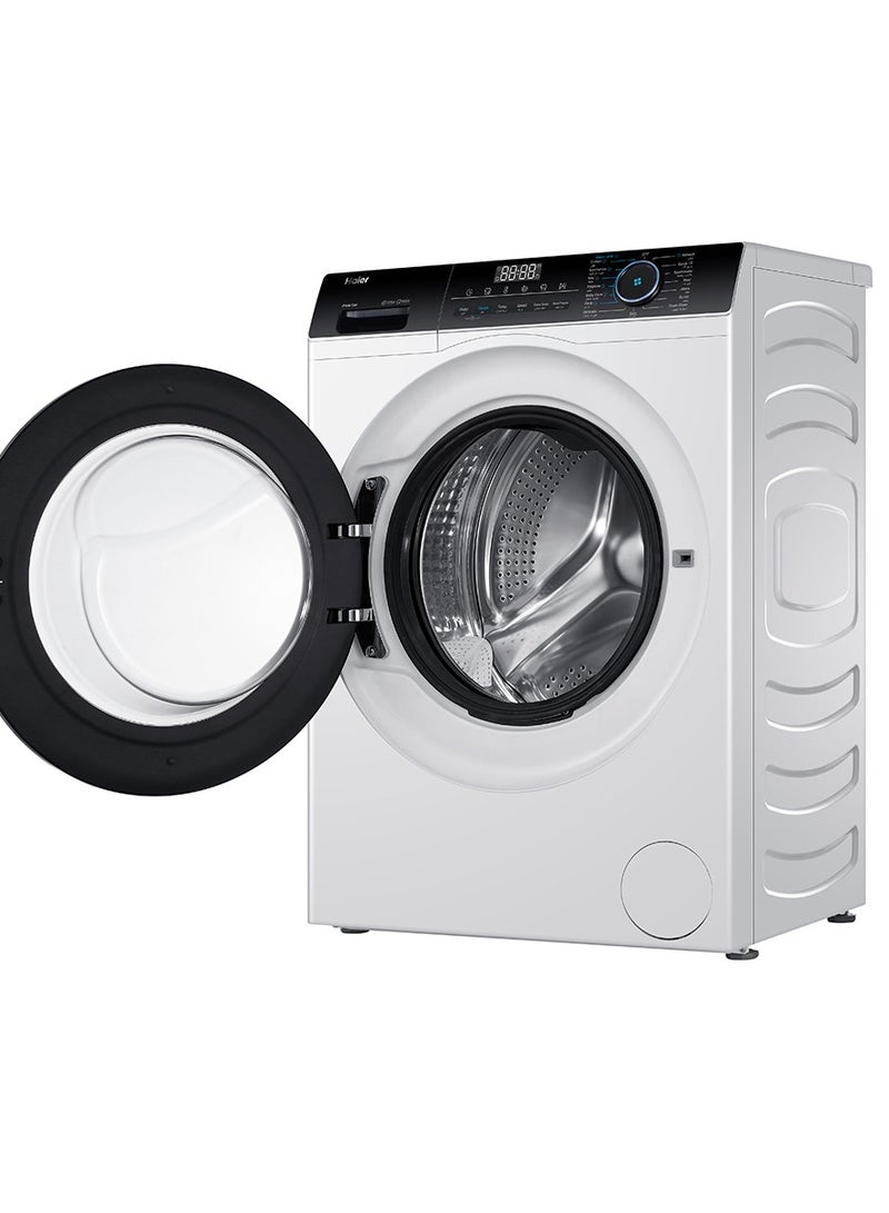 Haier 8kg Front Load Washing Machine Free Standing 525MM Super Drum Refresh Stainless Steel HW80-BP12929 White - Image 5