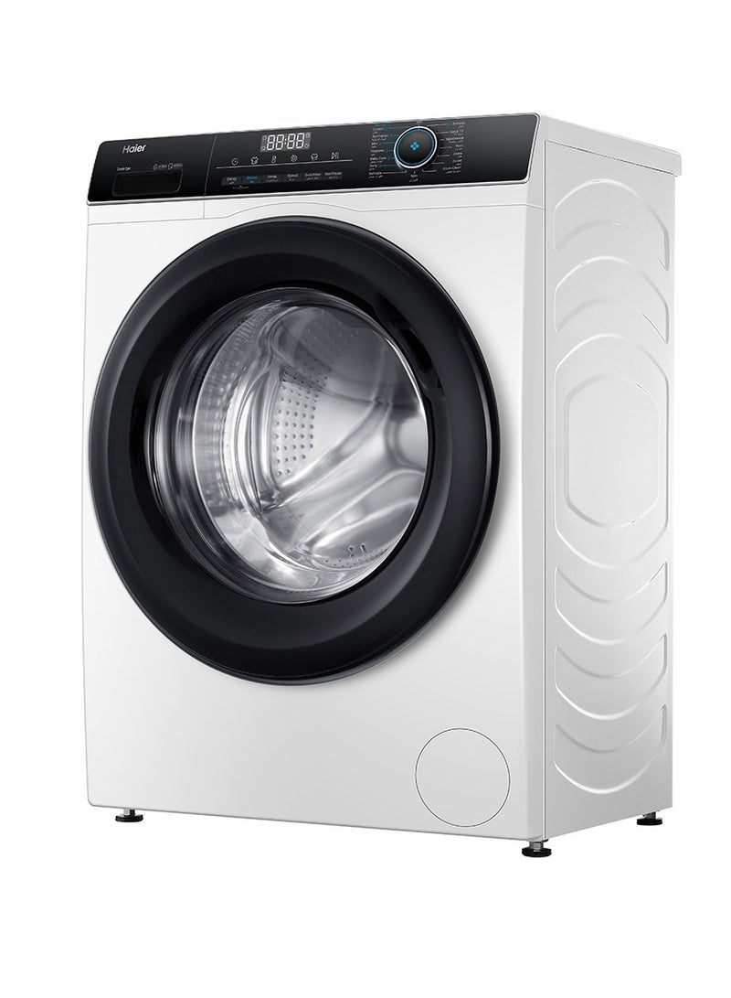 Haier 8kg Front Load Washing Machine Free Standing 525MM Super Drum Refresh Stainless Steel HW80-BP12929 White - Image 3