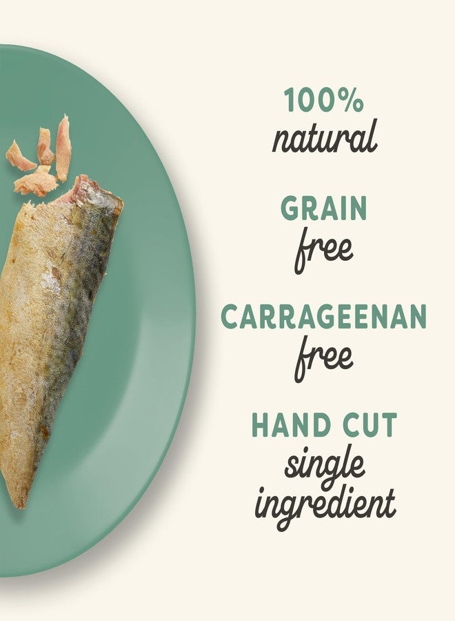 آبلاوس مكافآت أبلاوز الطبيعية للقطط، خالية من الحبوب، غنية بالبروتين، قطع سمك الماكريل الكاملة، وجبة خفيفة صحية للقطط بمكون واحد (12 قطعة × 1.06 أونصة) - Image 4