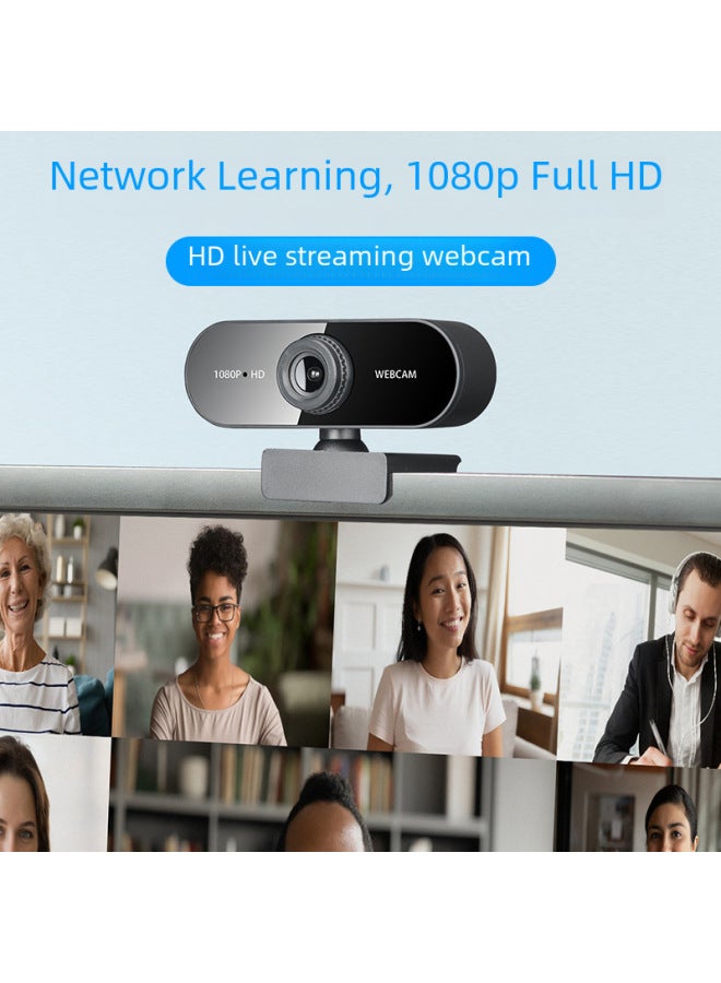 Digital Computer Camera High Definition Webcam Microphone For Video Conferencing Online Teaching-Color:A03-4K (Neutral English Packaging - Image 4