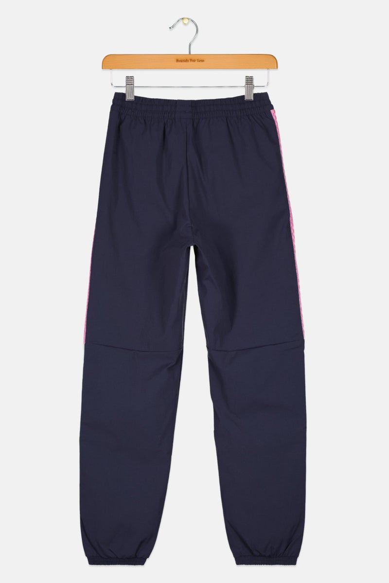 Adidas Kids Boy Brand Logo Track Pants, Navy Combo  - Image 2