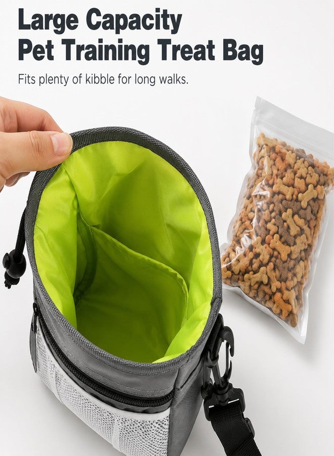 Waterproof Dog Treat Pouch, Hands-Free Pet Bag Multiple Pockets - Image 4