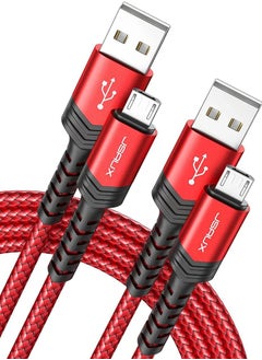 JSAUX Micro USB Cable Android Charger, (1-Pack 6.6FT) Nylon Braided Cord Compatible with Galaxy S7 S6 J7 Edge Note 5, Kindle. MP3 and More-(2M) - pzsku/Z2F741B63458761D93CDBZ/45/_/1728314999/876054d4-a5e2-4de9-b6fd-11d390c24d13