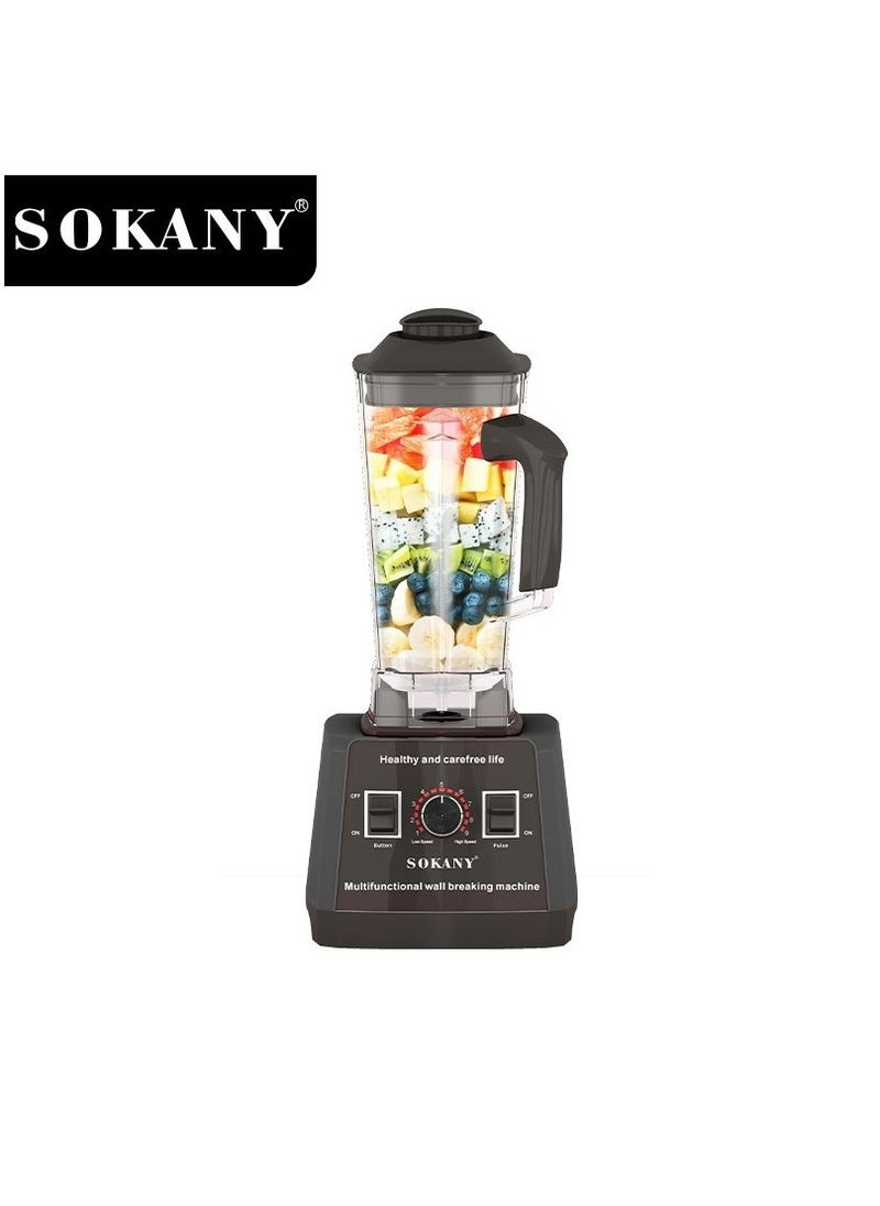 سوكاني SK-666 خلاط متعدد الأغراض - 5000 وات - 9 سرعات - 2.5 لتر - محرك نحاسي  - Image 1
