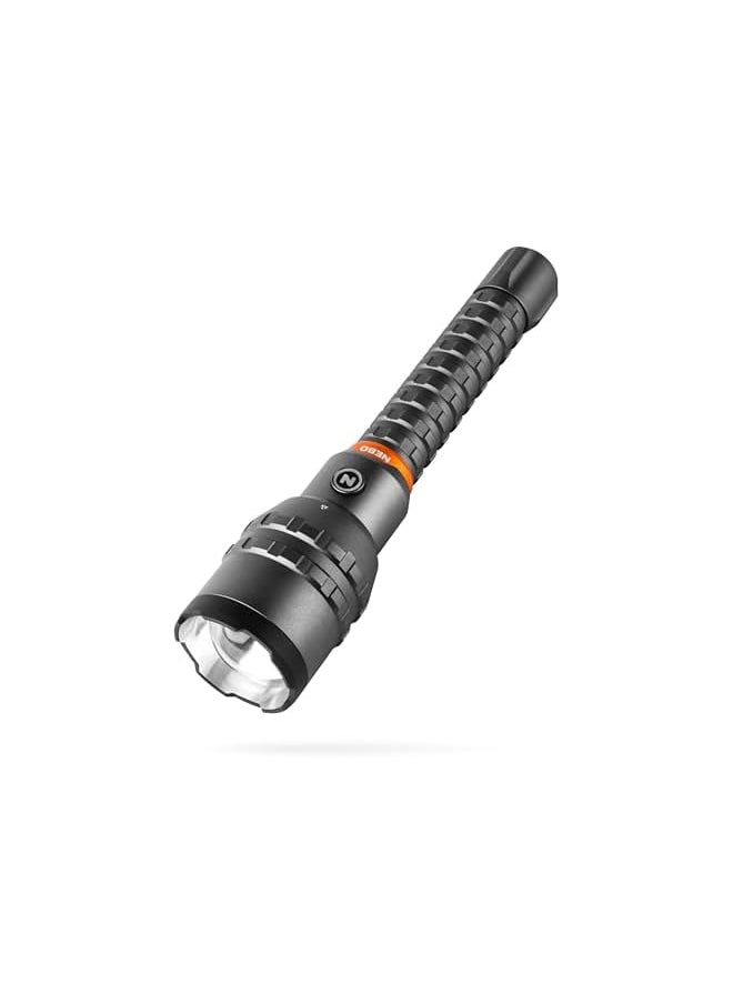 NEBO NEBO 12000 Rechargeable Flashlight with 2x Zoom, 5 Light Modes, Waterproof (IP67), and Power Bank, Bright Flashlight for Everday Carry, Hunting, Camping  - Image 2