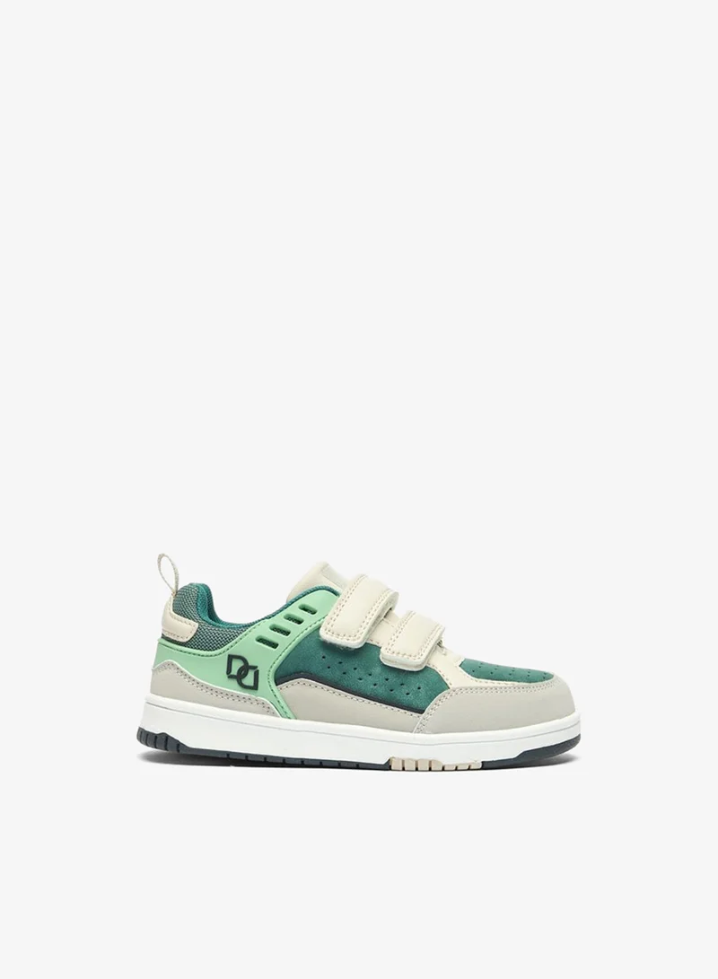 دوتشيني سنيكرز أولاد مستر بألوان متداخلة وإغلاق بشريط لاصق