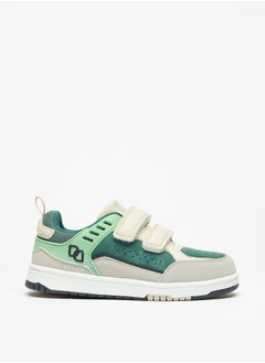 DUCHINI Boys Mister Colourblock Sneakers with Hook and Loop Closure  - Image 3