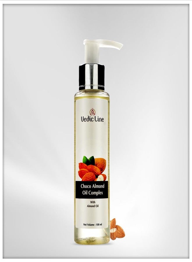 Vedic Line Vedicline Choco Almond Oil Complex Improves Dry Skin & Even Tone With Olive Oil, Seasame Oil For Healthier Skin Tone,100ml - Image 2