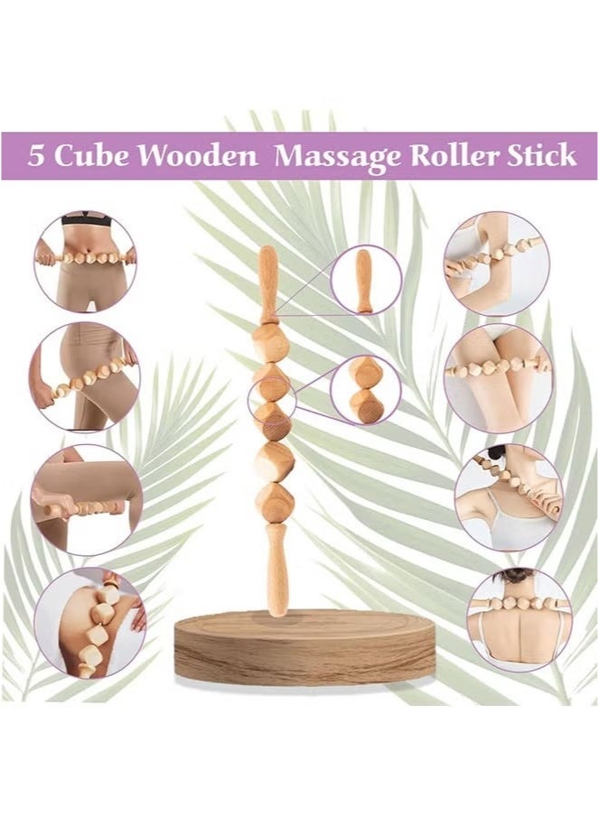 بيوينتي مجموعة أدوات مساج خشبية 6 في 1 - Image 2