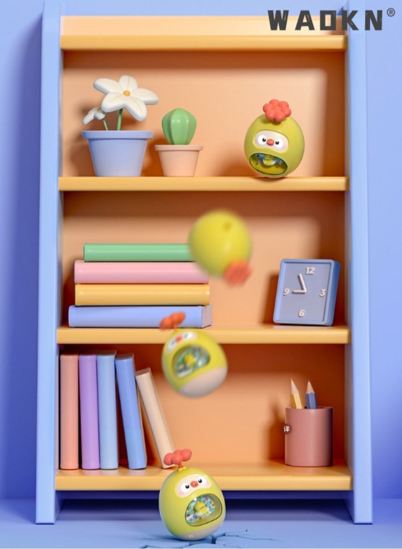 دبليو أيه أو كي أن 2 أزواج طفل حمام لعبة برمائية لطيف متعة رش الماء لعبة الماء حوض استحمام حمام سباحة شاطئ الأطفال ألعاب الطفل 12 شهرا حمام حمام,كرتون حيوان بطة حمام لعبة هدية للطفل والطفل الصغير - Image 5