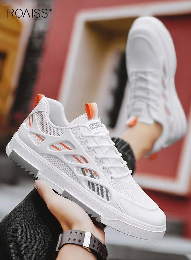 رويس أحذية رياضية أنيقة للرجال، أحذية برباط منخفضة، أحذية متعددة الاستخدامات للرجال، أحذية رياضية مريحة بنعال غير قابلة للانزلاق، مناسبة للارتداء اليومي والأنشطة الخارجية - Image 2