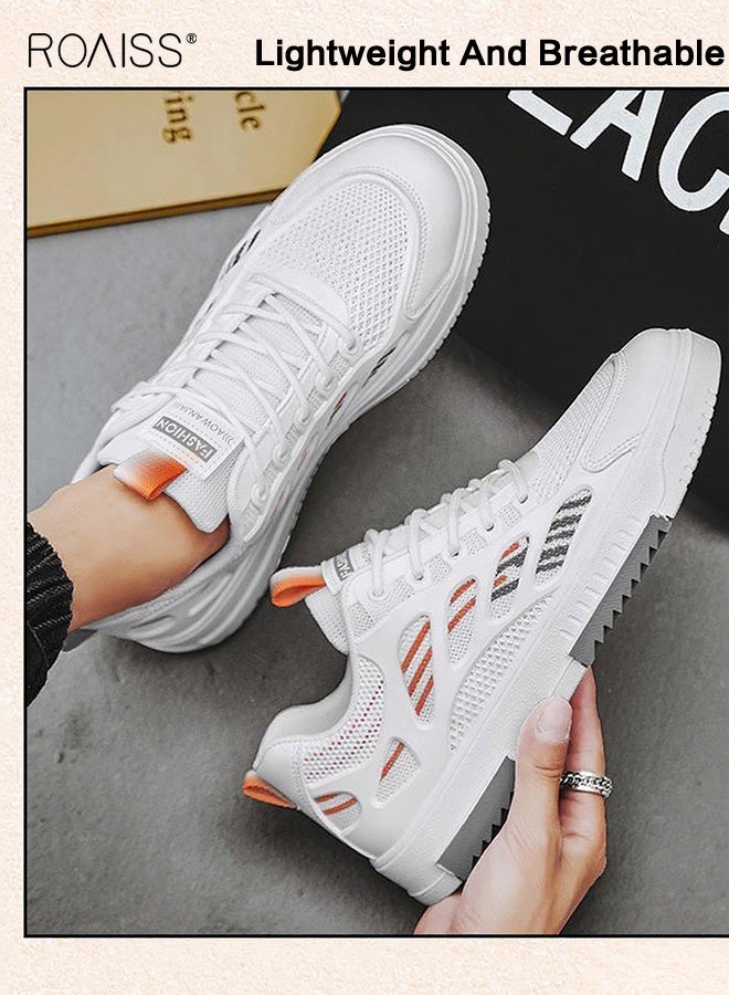 رويس أحذية رياضية أنيقة للرجال، أحذية برباط منخفضة، أحذية متعددة الاستخدامات للرجال، أحذية رياضية مريحة بنعال غير قابلة للانزلاق، مناسبة للارتداء اليومي والأنشطة الخارجية - Image 4
