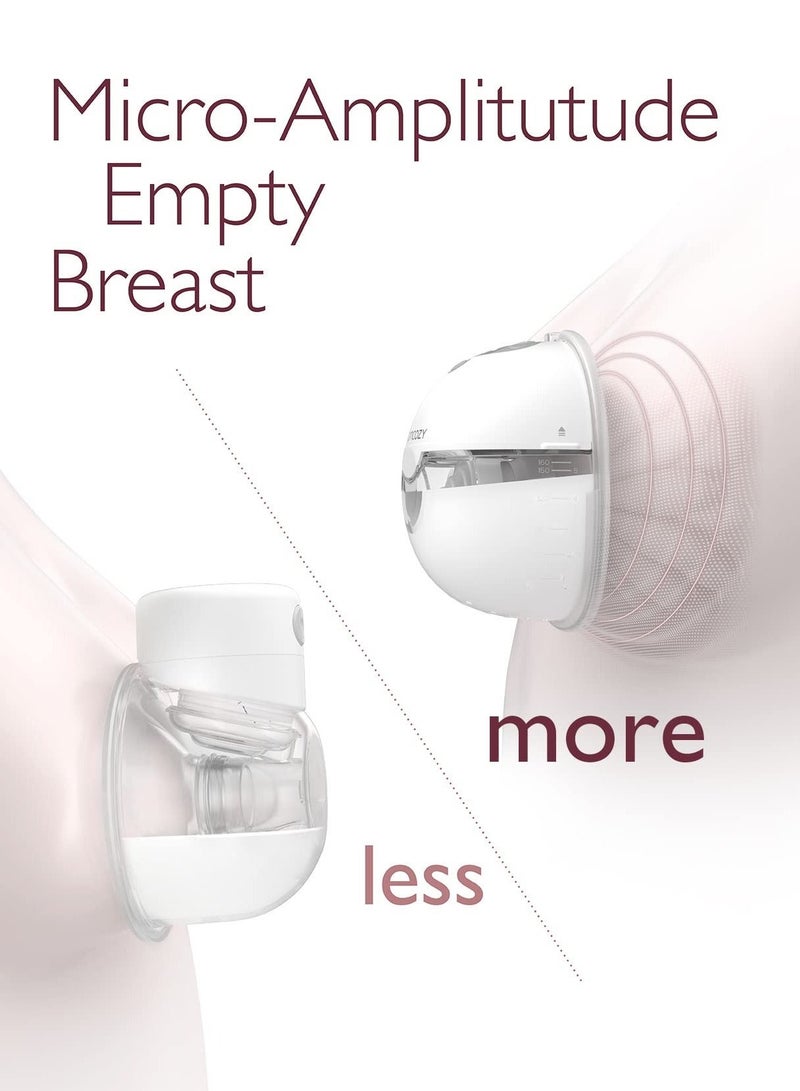Momcozy M5 Single Breast Pump Electric, Hands Free, Wearable Breast Pump of Baby Mouth, 3 Modes and 9 Levels - Image 4