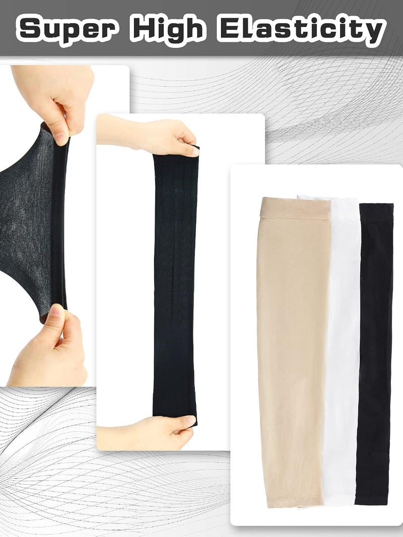 BOAO 10 Pairs UV Sun Protection Arm Sleeve for Men Women Work Cooling Compression Tattoo Cover Up Sleeves for Cycling Fishing - Image 5