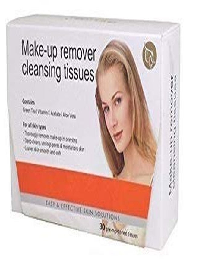 Glan Set Of 4 Makeup Remover Facial Wipes Cotton Pads For Face Cleaning Travel Use Accessories For Women 20 Gram Pack Of 1 - Image 1