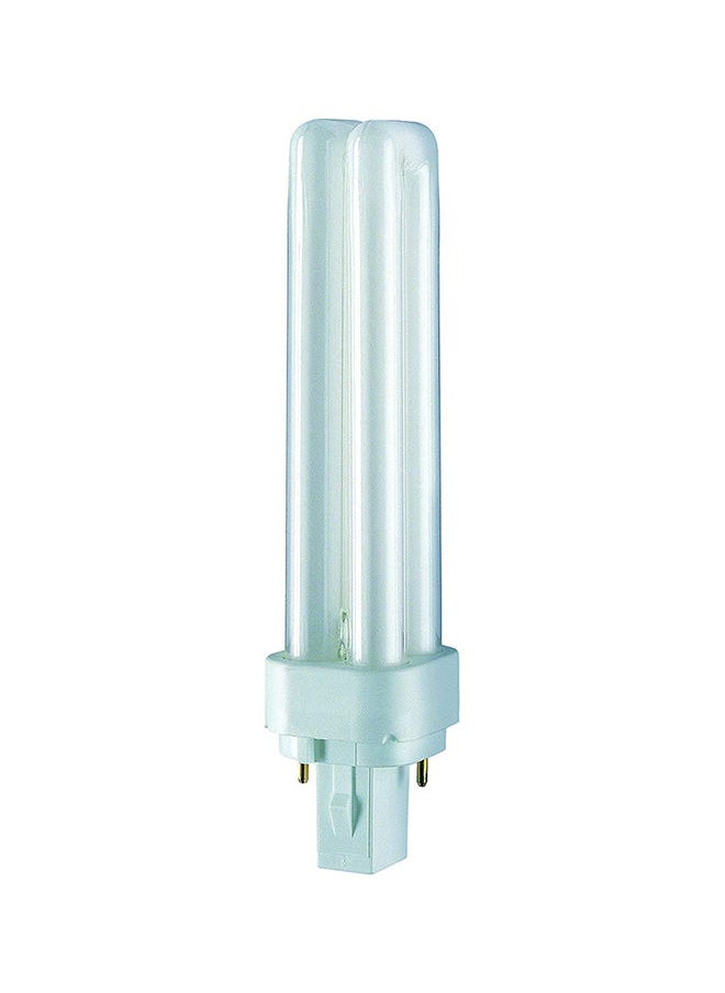 Osram 5 قطع ديولكس D لمبة فلورسنت متينة موفر للطاقة 2 دبوس 18 وات CFL أبيض دافئ  - Image 3