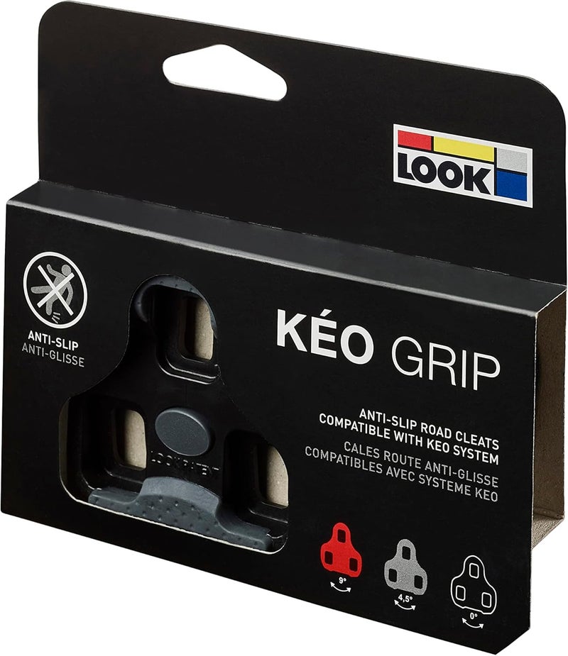 LOOK KEO Grip 0 Degree Cycling Cleats with Memory Positioner Function - Anti-Slip TPU Surface - Image 3