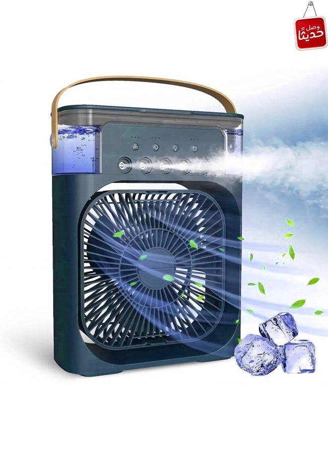 Cady One Mini Air Cooling Fan with 500ml Water Tank 3 Wind Modes 3 Spray Modes 7 Colors USB Rechargeable  - Image 1