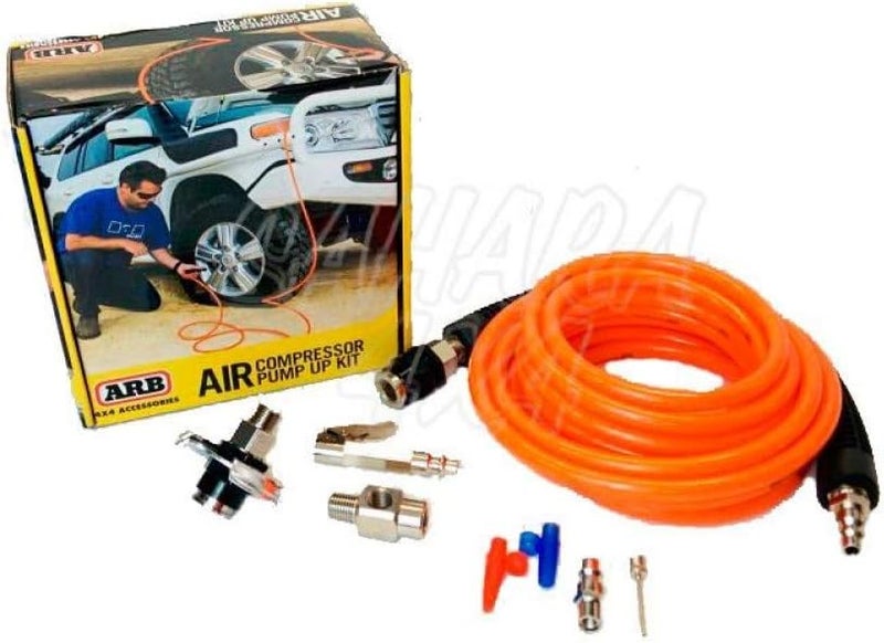 ARB مجموعة نفخ الإطارات المحمولة ARB 171302 مع خرطوم هواء بطول 18 قدم وملحقات للأنظمة المدمجة وضواغط الهواء - Image 4