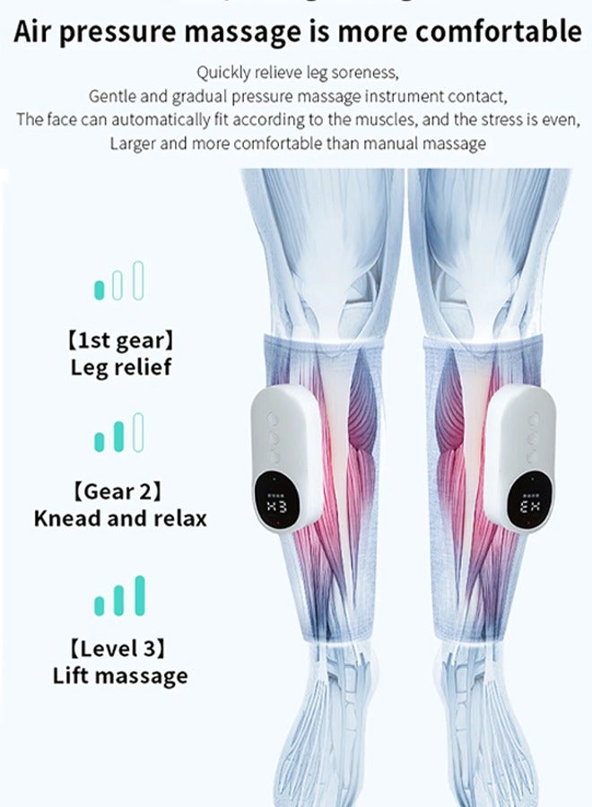 NKX Wireless Electric Air Pressure Leg Stretcher and Hot Hot Compress Air Cooler Relaxation - Image 4