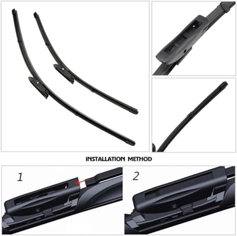 Wivplex Car Front Wiper Blades for Citroen C4 Grand Picasso - Image 5