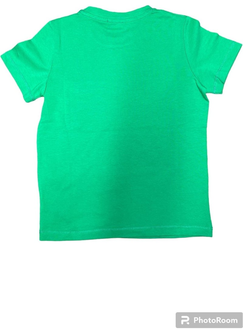 Benetton Boy's T-Shirt BNT-B21405-007  - Image 2