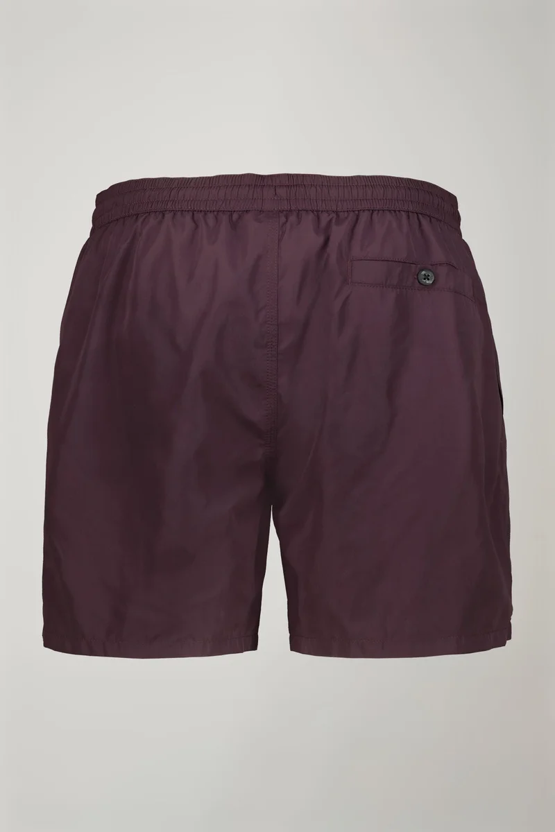 Doppelganger Red Men's swimwear solid color - Bordeaux for Men | Best Price UAE