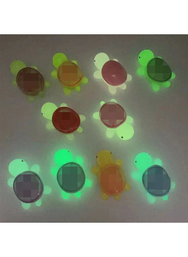 Shake Tone Luminous Little Turtle Toys Opposing Luminous Ornaments Model Doll Accessories Luminous Fish Tank Landscape Wholesale-Color: - Image 4
