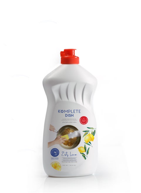 Dish - Ultra Dishwashing Gel with Glycerin - Zesty Lemon 500ml