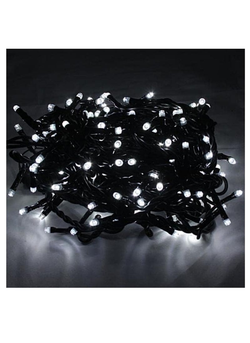 يوويل ضوء الجنية LED الأبيض البارد الخارجي مقاوم للماء لتزيين الحفلات الداخلية والخارجية لتزيين المنزل والحديقة 200 LED 17 متر  - Image 2